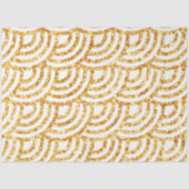 ウェーブ金ゴールドサングリッターボホコレクシ人気があるョン 薄葉紙 (正面)