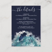 ウェーブ サブリメーション | 海事 潮の水 詳細 エンクロージャーカード (正面)