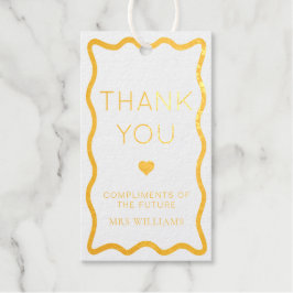 ウェーブ サンクユー フェイバー ギフトタグ