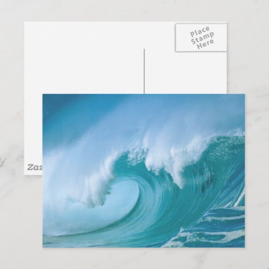 ウェーブ ポストカード (正面/裏面)