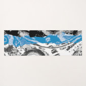 ウェーブ メカニズム - カスタム ヨガ マット (24" x 72") (裏面(横))