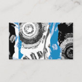 ウェーブ メカニズム - 名刺（3.5" x 2"） 名刺 (裏面)