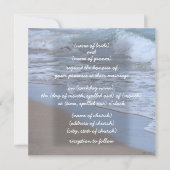 ウェーブ 招待 招待状 (正面)