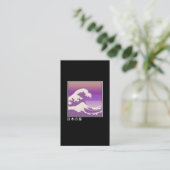 ウェーブ・素晴らし神奈川日本の気化波美学 名刺 (スタンド正面)