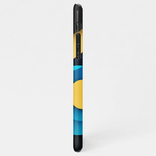 ウェーブ iPhoneケース (左側)