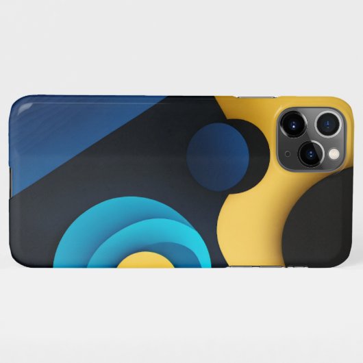 ウェーブ iPhoneケース (裏面横)