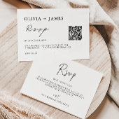 ウェーモダンディングRSVPカードテンプレート