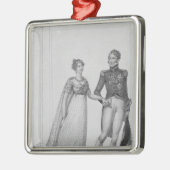ウェールズおよび王子のプリンセスシャーロット メタルオーナメント (左)