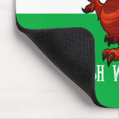 ウェールズくもの巣ウィザードレッドドラゴンウェールズ漫画 マウスパッド (コーナー)