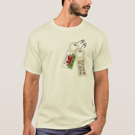 ウェールズで作られる Tシャツ (正面)