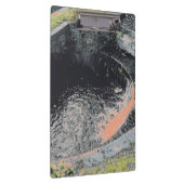 ウェールズのオレンジ色のプール クリップボード (右)