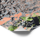 ウェールズのオレンジ色のプール ポスター (コーナー)