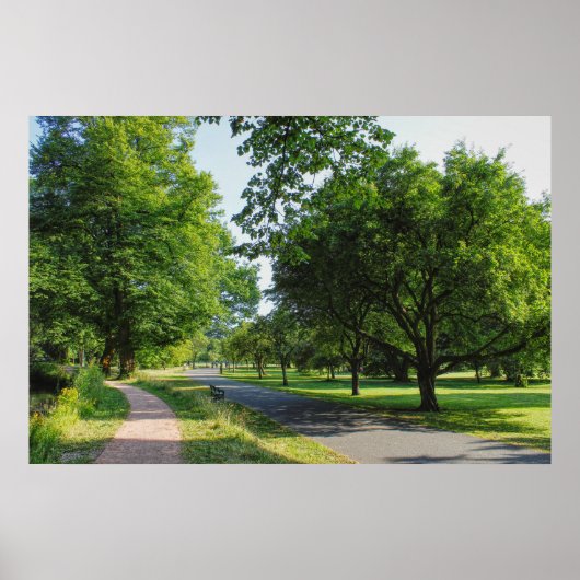 ウェールズのカーディフ、ビュート・パーク。 ポスター (正面)