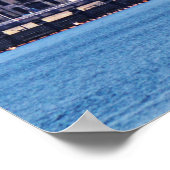 ウェールズのカーディフ・ベイ、カーディフ。 ポスター (角)