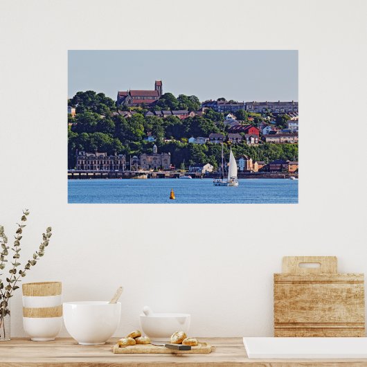 ウェールズのカーディフ・ベイ、カーディフ。 ポスター (キッチン)