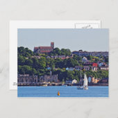 ウェールズのカーディフ・ベイ、カーディフ。 ポストカード (正面/裏面)