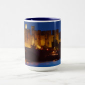 ウェールズのコンウェイ城 マグカップ (中央)