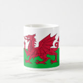 ウェールズのサッカー コーヒーマグカップ (中央)