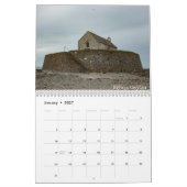 ウェールズのサラ・ウッドベリー教会 カレンダー (1月 2027)