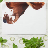 ウェールズのスプリンガースパニエルの芸術 キッチンタオル (折り畳み)