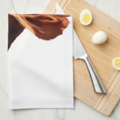 ウェールズのスプリンガースパニエルの芸術 キッチンタオル (四つ折り)