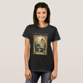 ウェールズのセント・ドゥウィンウェンの井戸の聖なる魚 Tシャツ (正面フル)