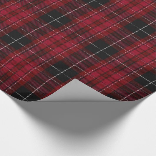 ウェールズのタータンチェックの包装紙のプライド ラッピングペーパー (角)