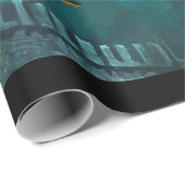 ウェールズのドラゴンでイギリスの城を温める ラッピングペーパー (ロールコーナー)