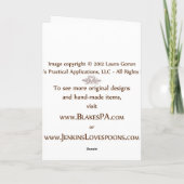 ウェールズのドラゴンのクリスマスカード-ウェールズ シーズンカード (裏面)