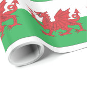 ウェールズのドラゴンの包装紙 ラッピングペーパー (ロールコーナー)