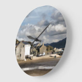 ウェールズのビュー ラージ壁時計 (傾斜)