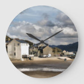 ウェールズのビュー ラージ壁時計 (正面)