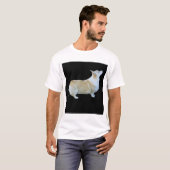 ウェールズのペンブロークのコーギー Tシャツ (正面フル)