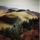 ウェールズのマウンテンビューズ キャンバスプリント