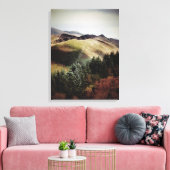 ウェールズのマウンテンビューズ キャンバスプリント (インサイチュ (リビング))