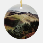 ウェールズのマウンテンビューズ セラミックオーナメント (裏面)