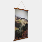 ウェールズのマウンテンビューズ 吊り下げ型タペストリー (傾斜あり)