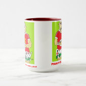 ウェールズのラグビーのマグ マグカップ (中央)