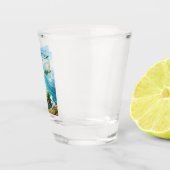 ウェールズのラッシリ湾 ショットグラス (右)
