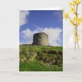 ウェールズの城 カード (黄色い花)