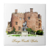 ウェールズの城 タイル (正面)