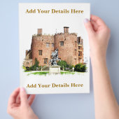 ウェールズの城 チラシ (手)