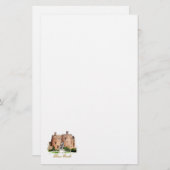 ウェールズの城 便箋 (正面/裏面)