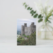 ウェールズの城 名刺 (スタンド正面)