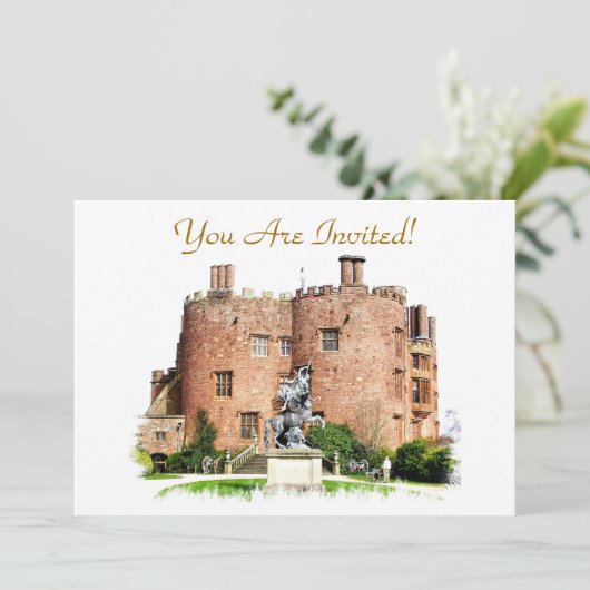 ウェールズの城 招待状 (スタンド正面)