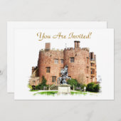 ウェールズの城 招待状 (正面/裏面)