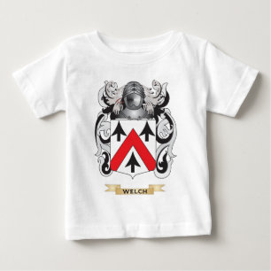 ウェールズの家紋(紋章付き外衣) ベビーTシャツ