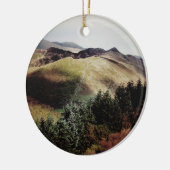 ウェールズの山々 セラミックオーナメント (左)