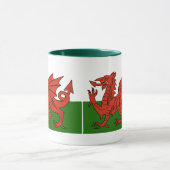 ウェールズの旗 マグカップ (中央)