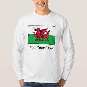 ウェールズの旗 Tシャツ